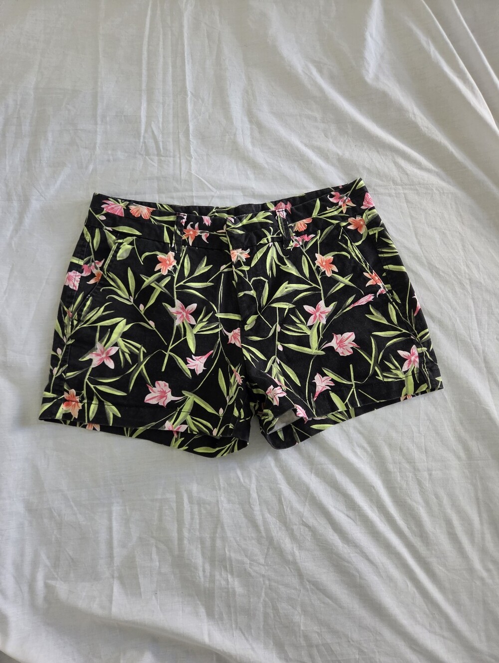 Gap Khakis Tropical Floral Shorts